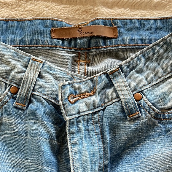 FRX Flare Light Was Blue Jeans size 26L - Picture 2 of 7